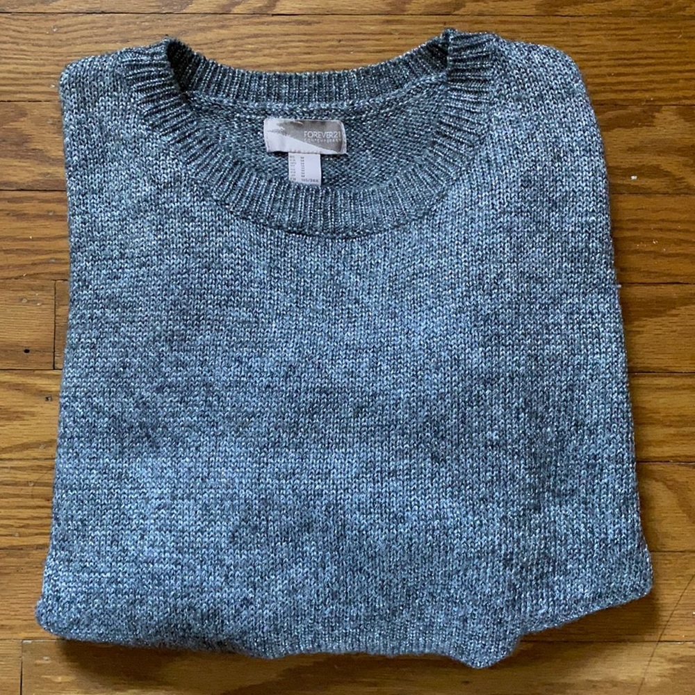 Forever 21 Sweater like sparkly top